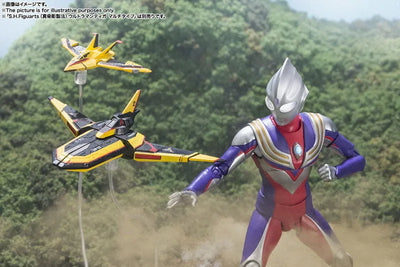 S.H.Figuarts Guts Wing 1 & Guts Wing 2 Set "Ultraman Tiga"ㅤ – Bandai Spirits – ActionFigureBrasil — iluminação de estúdio