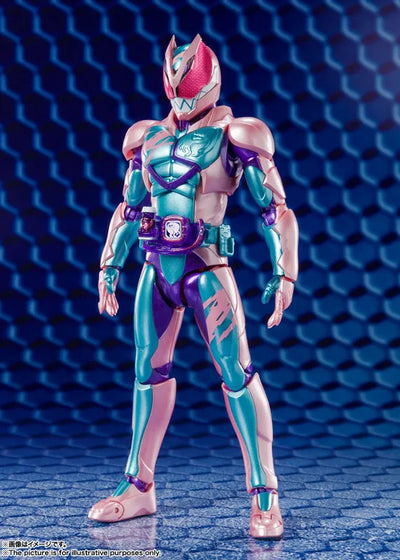 S.H.Figuarts Kamen Rider Revi Rex Genome (First Press) "Kamen Rider Revice"ㅤ – Bandai Spirits – ActionFigure Brasil — ângulo diferente