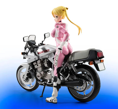 S.H. Figuarts - Rin Suzunoki (Rider Suit) & GSX 400S KATANA "Bakuon!!"ㅤ – Gantaku – ActionFigure Brasil — acessórios