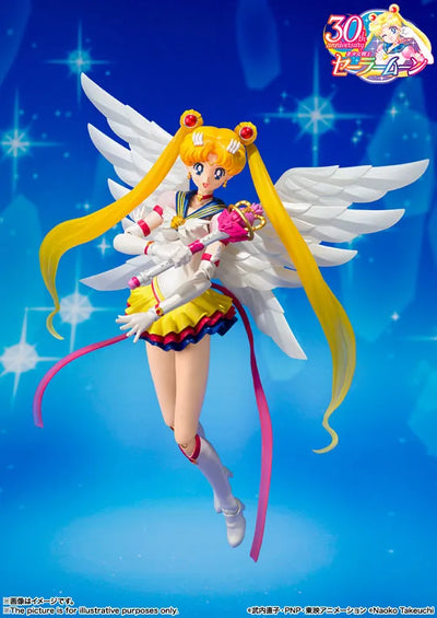 S.H.Figuarts Sailor Moon Eternal "Sailor Moon Sailor Stars"ㅤ – Bandai Spirits – ActionFigureBrasil