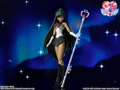 S.H.Figuarts Sailor Pluto -Animation Color Edition- "Sailor Moon R"ㅤ – Bandai Spirits – ActionFigureBrasil — close