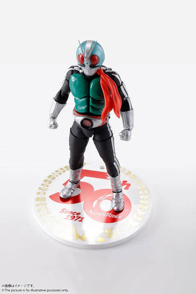 S.H.Figuarts (Shinkocchou Seihou) Kamen Rider 1 (New) 50th Anniversary Ver. "Kamen Rider"ㅤ – Bandai Spirits – ActionFigureBrasil — acessórios