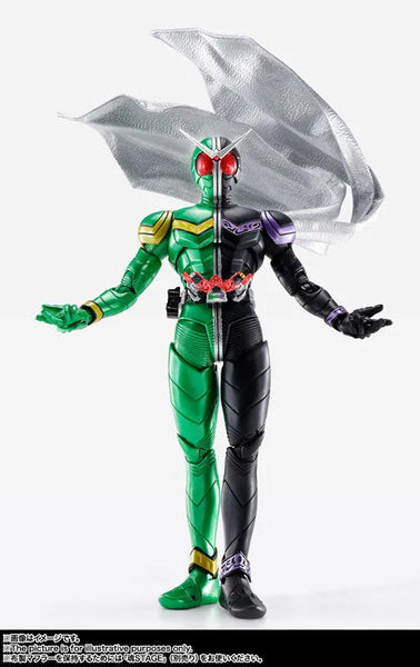 S.H.Figuarts (Shinkocchou Seihou) Kamen Rider Double Cyclone Joker Fuuto Tantei Anime Start Commemoration "Fuuto Tantei"ㅤ – Bandai Spirits – ActionFigure Brasil