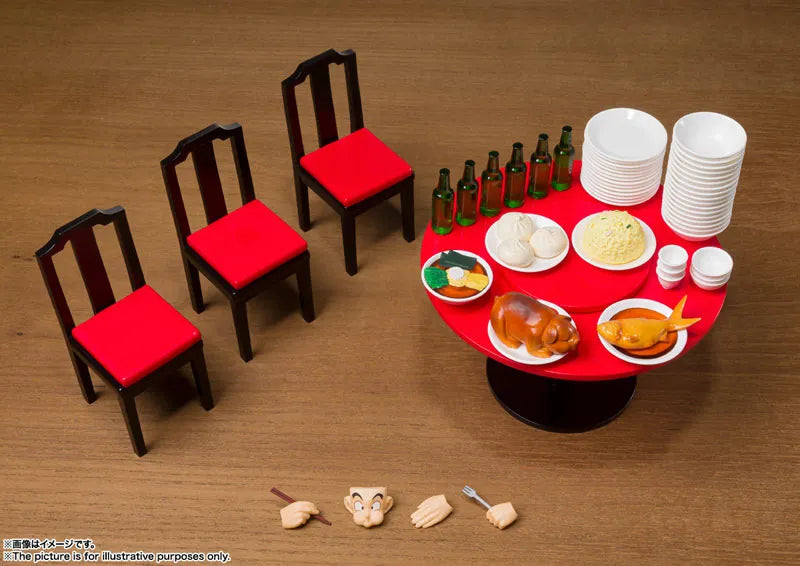 S.H.Figuarts Son Goku's Eating Moderately Set 