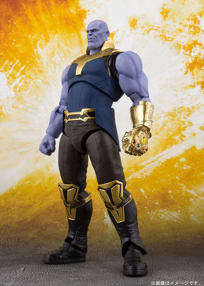 S.H. Figuarts Thanos (Avengers: Infinity War)ㅤ – Bandai Spirits – ActionFigureBrasil — ângulo diferente