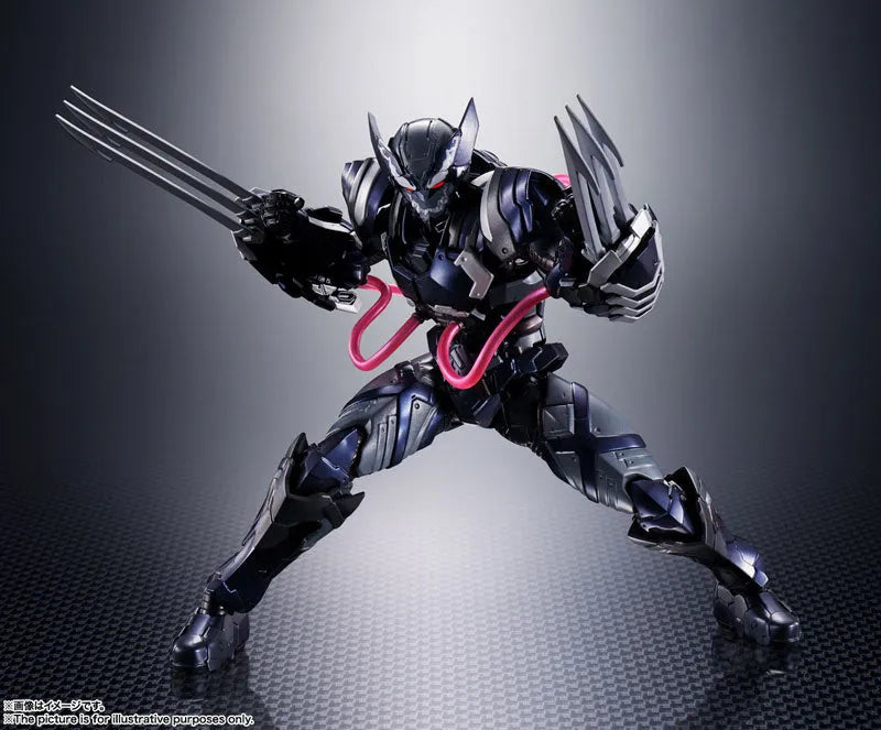 S.H.Figuarts Venom Symbiote Wolverine (Avengers: Tech-on)ㅤ – Bandai Spirits – ActionFigure Brasil