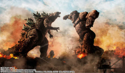S.H.MonsterArts GODZILLA from Movie "GODZILLA VS. KONG" (2021) (Name)ㅤ – Bandai Spirits – ActionFigureBrasil — ambientada
