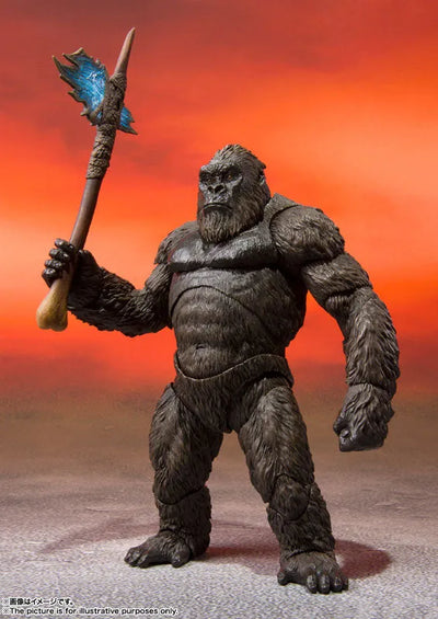 S.H.MonsterArts KONG from Movie "GODZILLA VS. KONG" (2021) (Name)ㅤ – Bandai Spirits – ActionFigureBrasil — embalagem
