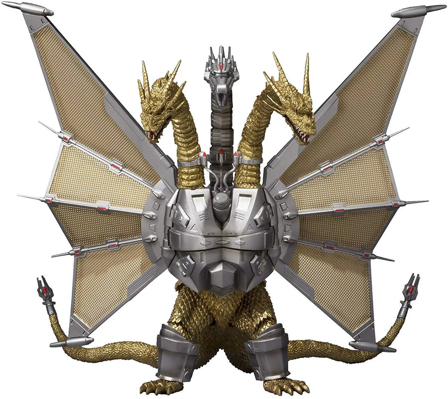 S.H. MonsterArts Mecha King Ghidorahㅤ – Bandai – ActionFigure Brasil