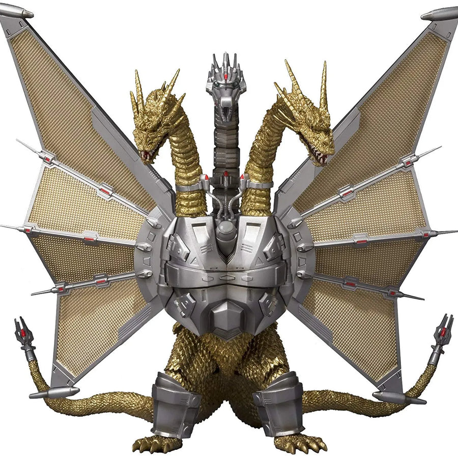 S.H. MonsterArts Mecha King Ghidorahㅤ – Bandai – ActionFigure Brasil