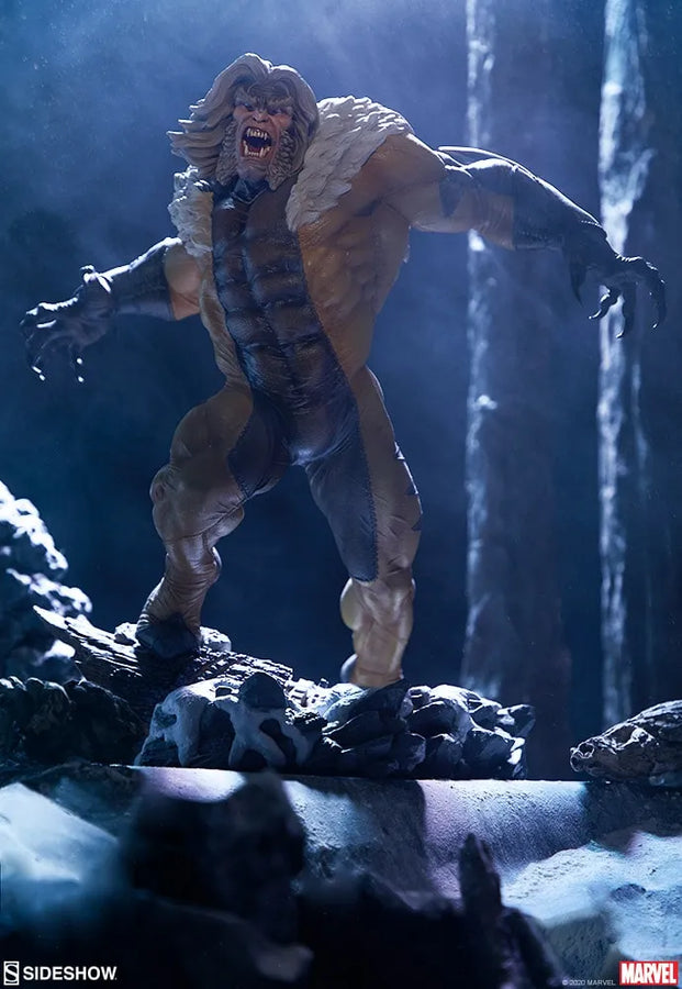 Sabretooth - LIMITED EDITION: 1000 – Sideshow Collectibles – ActionFigure Brasil — detalhe do produto