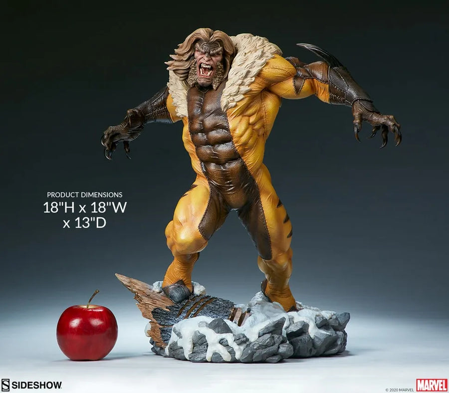 Sabretooth - LIMITED EDITION: 1000 – Sideshow Collectibles – ActionFigure Brasil — detalhe do produto