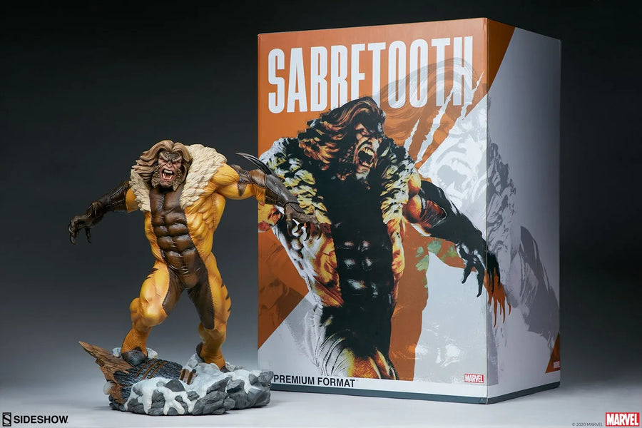 Sabretooth - LIMITED EDITION: 1000 – Sideshow Collectibles – ActionFigure Brasil — detalhe do produto