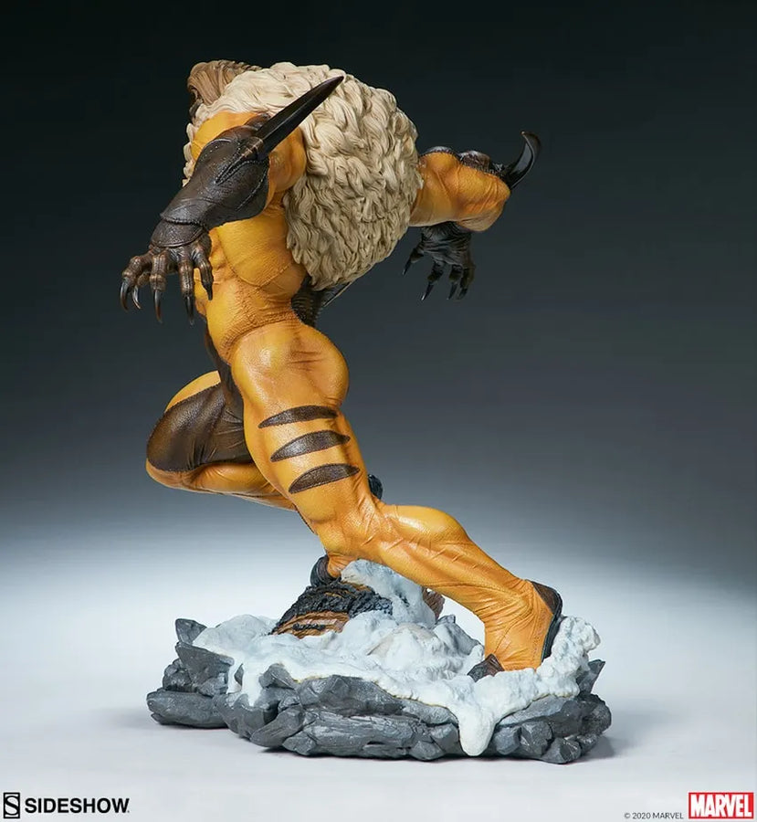 Sabretooth - LIMITED EDITION: 1000 – Sideshow Collectibles – ActionFigure Brasil — detalhe do produto