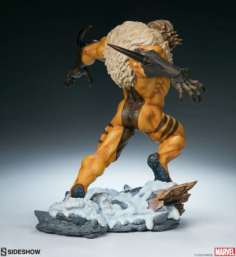 Sabretooth - LIMITED EDITION: 1000 – Sideshow Collectibles – ActionFigure Brasil — detalhe do produto