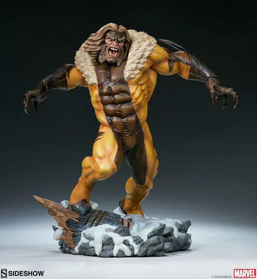 Sabretooth - LIMITED EDITION: 1000 – Sideshow Collectibles – ActionFigure Brasil — detalhe do produto
