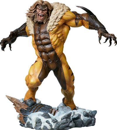 Sabretooth - LIMITED EDITION: 1000 – Sideshow Collectibles – ActionFigure Brasil — ângulo diferente