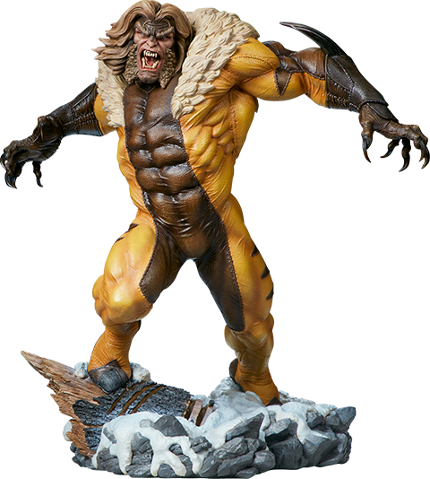 Sabretooth - LIMITED EDITION: 1000 – Sideshow Collectibles – ActionFigure Brasil — detalhe do produto