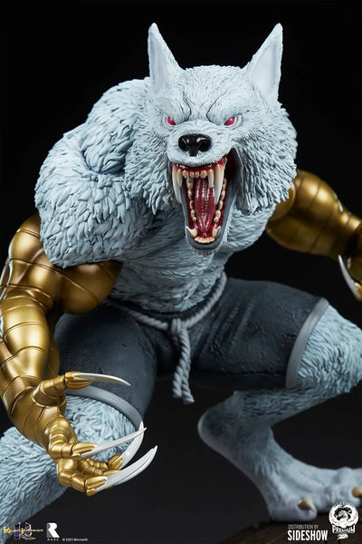 Sabrewulf – White Wolf - LIMITED EDITION: 350 (White Wolf Variant) – PCS – ActionFigure Brasil — close