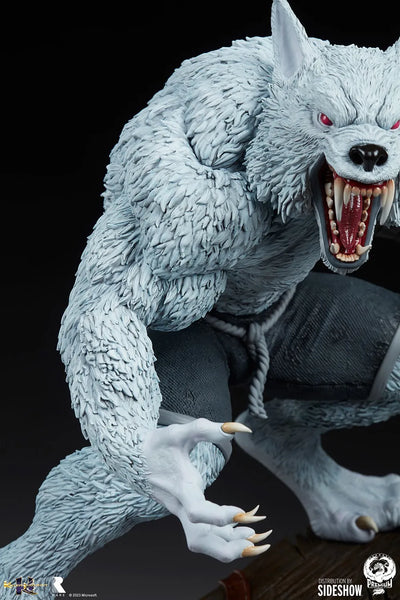 Sabrewulf – White Wolf - LIMITED EDITION: 350 (White Wolf Variant) – PCS – ActionFigure Brasil — embalagem