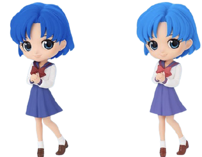 Sailor Moon Eternal - Q posket - Ami Mizuno - Set of 2 (Bandai Spirits)ㅤ – Bandai Spirits – ActionFigure Brasil