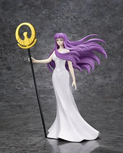 Saint Seiya - Athena (Kido Saori) - D.D. Panoramation - Golden Zodiac Extention Set Fire Clock of the Sanctuary -Goddess Athena and Soldiers- (Bandai)ㅤ – Bandai – ActionFigureBrasil