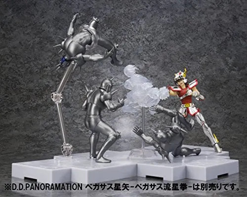 Saint Seiya - Athena (Kido Saori) - D.D. Panoramation - Golden Zodiac Extention Set Fire Clock of the Sanctuary -Goddess Athena and Soldiers- (Bandai)ㅤ – Bandai – ActionFigureBrasil