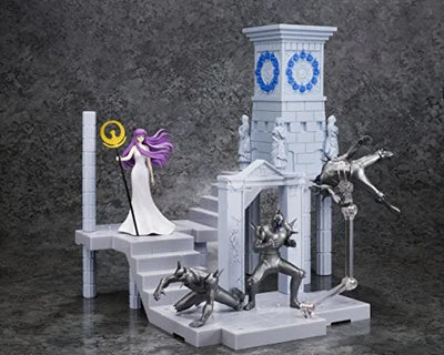 Saint Seiya - Athena (Kido Saori) - D.D. Panoramation - Golden Zodiac Extention Set Fire Clock of the Sanctuary -Goddess Athena and Soldiers- (Bandai)ㅤ – Bandai – ActionFigureBrasil — detalhe do produto