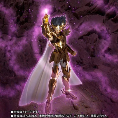 Saint Seiya - Cancer Deathmask - Myth Cloth EX - Original Color Edition (Bandai Spirits) [Shop Exclusive]ㅤ – Bandai Spirits – ActionFigureBrasil — com base expositora