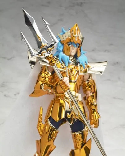Saint Seiya - Kaiou Poseidon - Saint Cloth Myth - Myth Cloth - Marine Scale (Bandai)ㅤ – Bandai – ActionFigureBrasil