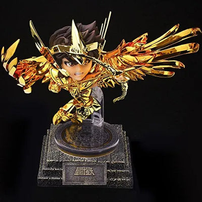 Saint Seiya - Sagittarius Seiya - Cosmos Burning Collection - Deformed (Kidslogic)ㅤ – Kidslogic – ActionFigureBrasil — ângulo diferente