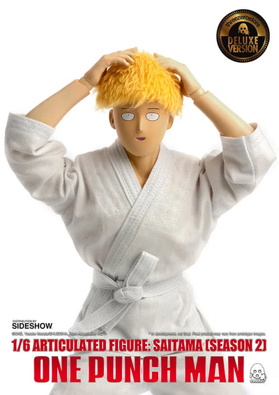 Saitama (Deluxe Version) – Threezero – ActionFigure Brasil — embalagem