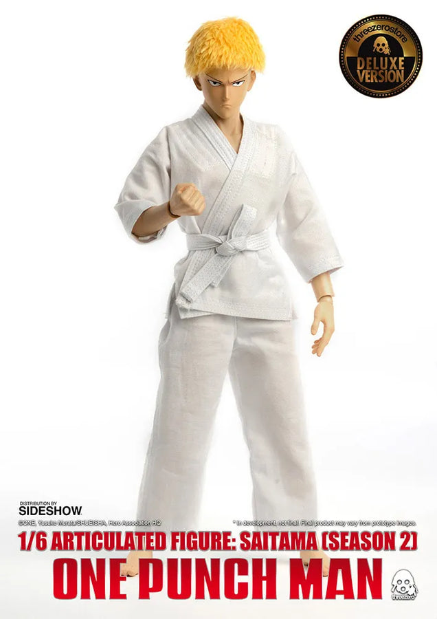 Saitama (Deluxe Version) – Threezero – ActionFigure Brasil — embalagem