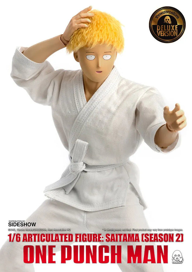 Saitama (Deluxe Version) – Threezero – ActionFigure Brasil — embalagem