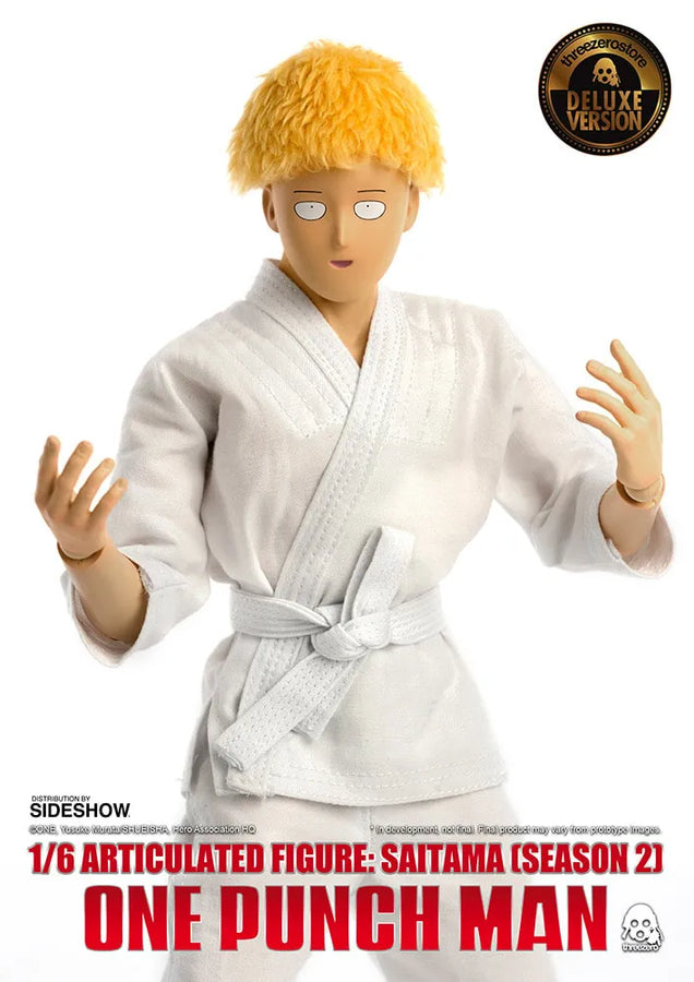 Saitama (Deluxe Version) – Threezero – ActionFigure Brasil — embalagem