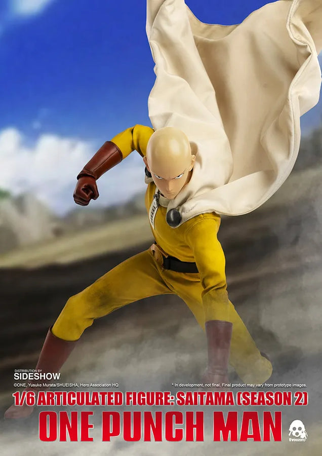 Saitama (Deluxe Version) – Threezero – ActionFigure Brasil — embalagem