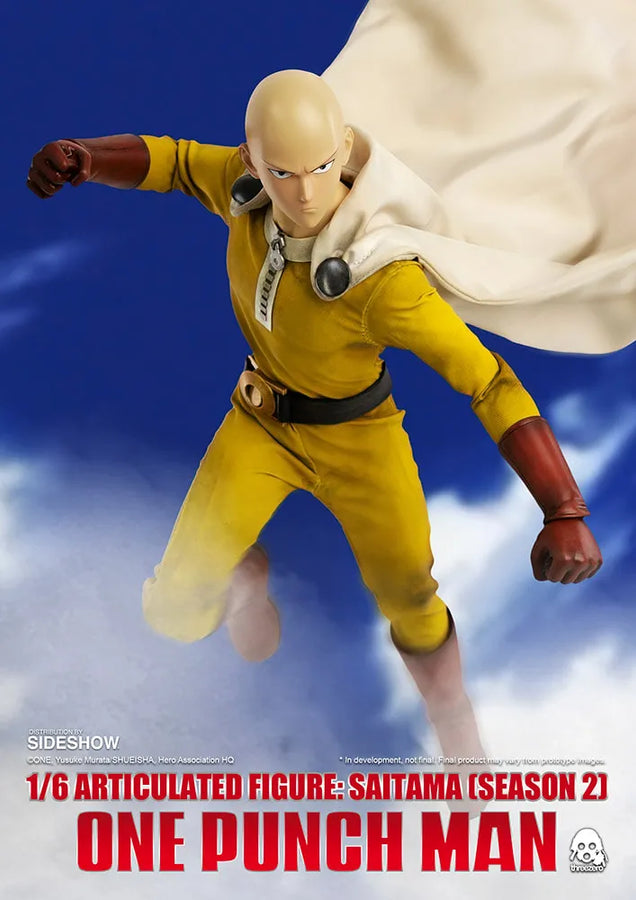 Saitama (Deluxe Version) – Threezero – ActionFigure Brasil — embalagem