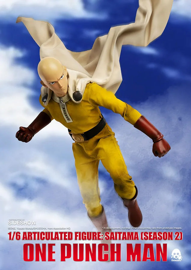 Saitama (Deluxe Version) – Threezero – ActionFigure Brasil — embalagem