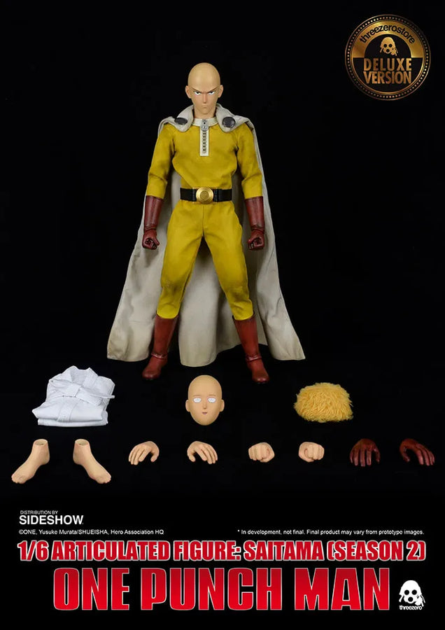 Saitama (Deluxe Version) – Threezero – ActionFigure Brasil — embalagem