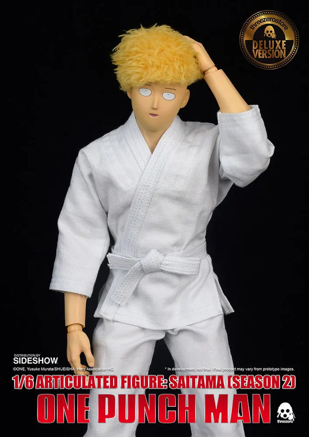 Saitama (Deluxe Version) – Threezero – ActionFigure Brasil — embalagem