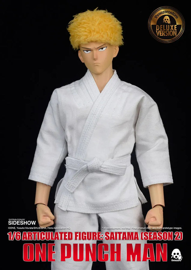 Saitama (Deluxe Version) – Threezero – ActionFigure Brasil — embalagem