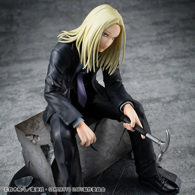 Sakamoto Days - Shishiba (MegaHouse)ㅤ – MegaHouse as Manufacturer – ActionFigureBrasil — com base expositora