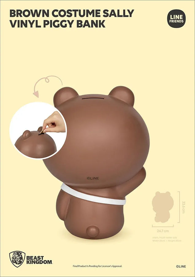 Sally Brown Costume Vinyl Piggy Bank – Beast Kingdom – ActionFigure Brasil