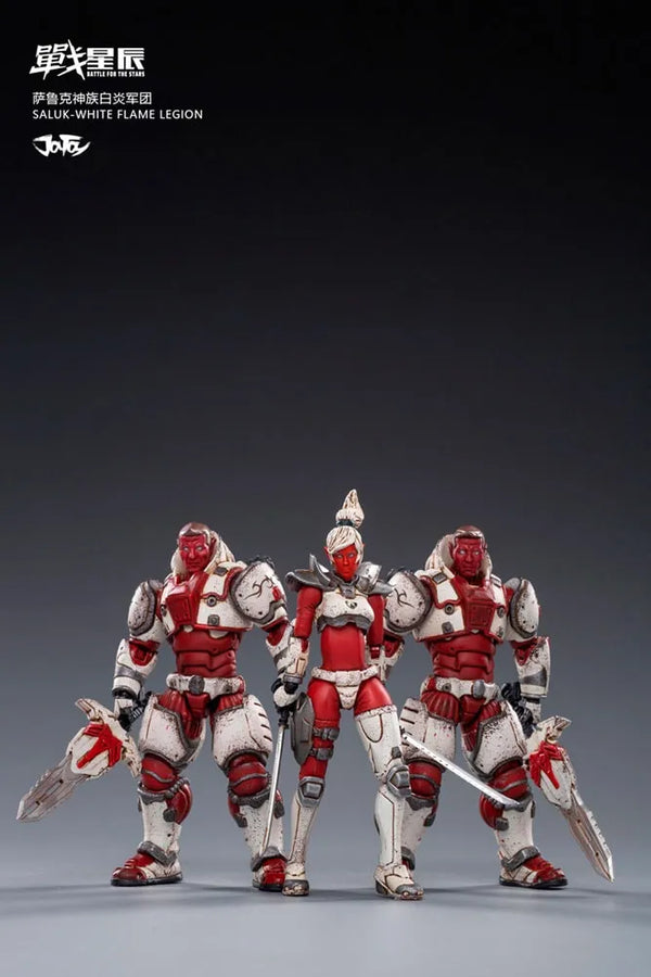 Saluk - White Flame Legion – Joytoy – ActionFigure Brasil
