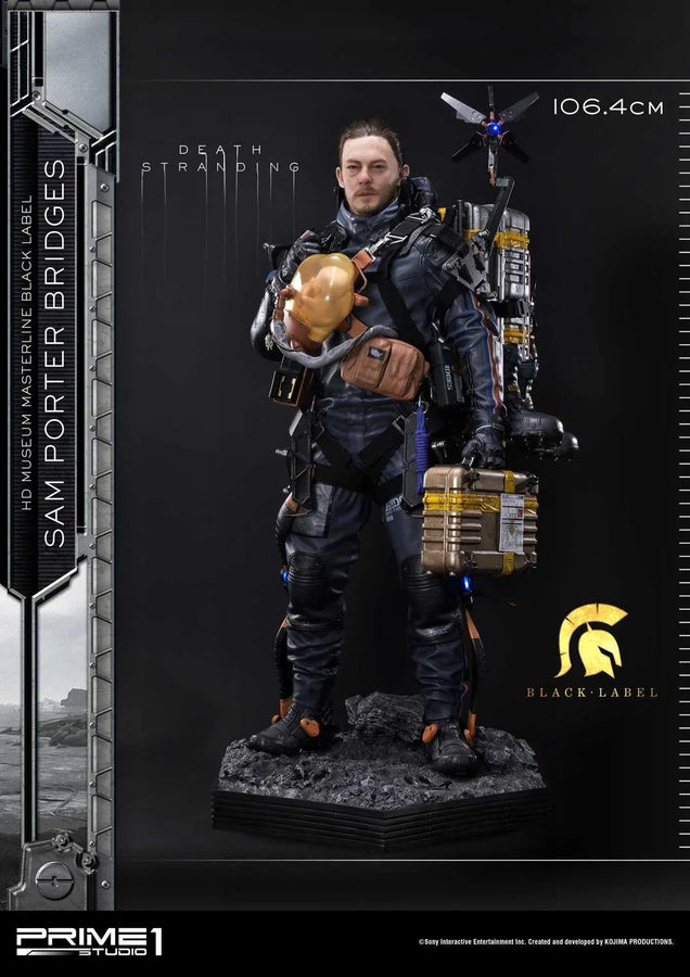 Sam Porter Bridges (Black Label Version) Death Stranding – Prime1Studio – ActionFigure Brasil