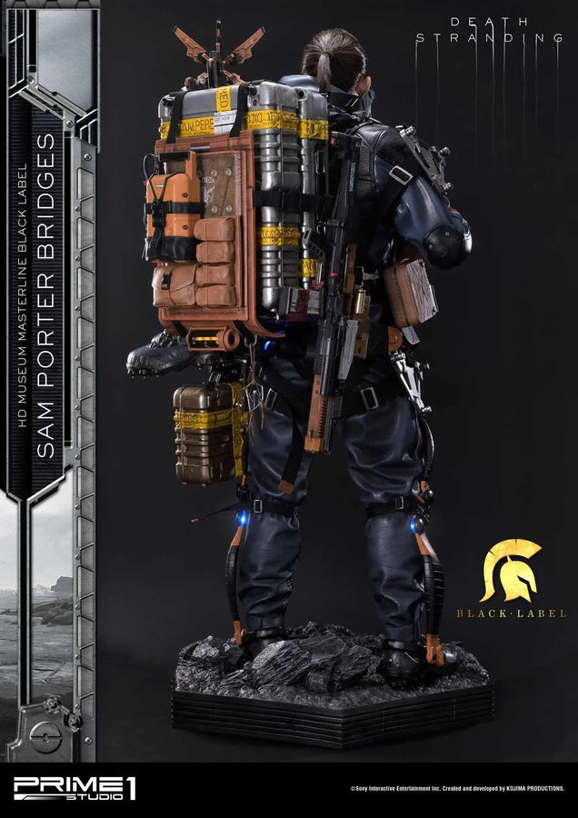 Sam Porter Bridges (Black Label Version) Death Stranding – Prime1Studio – ActionFigure Brasil