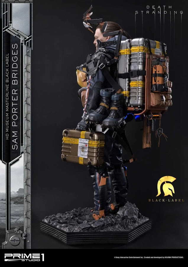 Sam Porter Bridges (Black Label Version) Death Stranding – Prime1Studio – ActionFigure Brasil