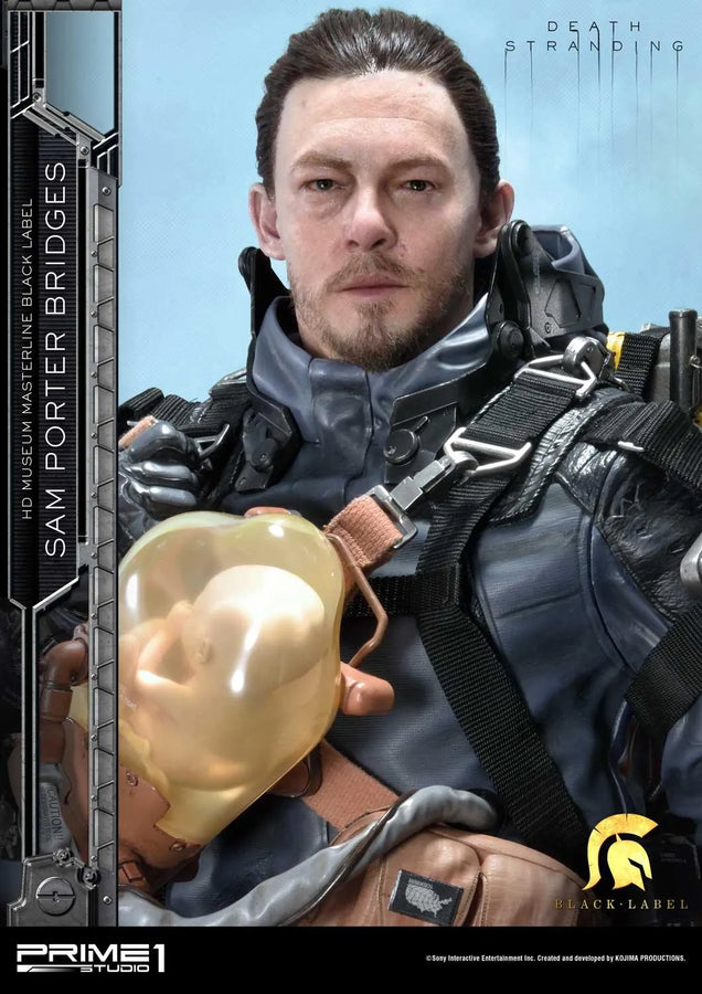 Sam Porter Bridges (Black Label Version) Death Stranding – Prime1Studio – ActionFigure Brasil