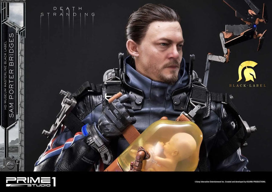 Sam Porter Bridges (Black Label Version) Death Stranding – Prime1Studio – ActionFigure Brasil
