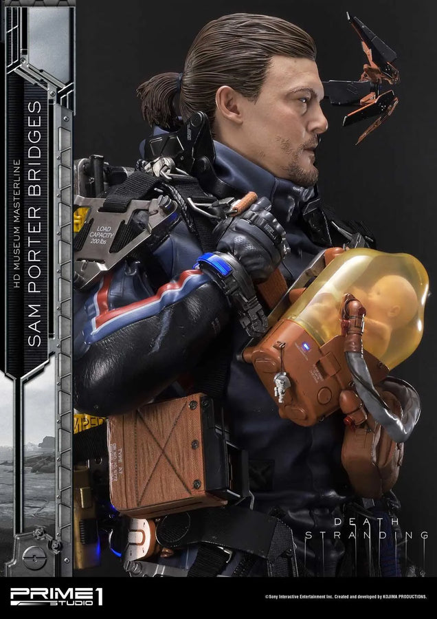 Sam Porter Bridges (Black Label Version) Death Stranding – Prime1Studio – ActionFigure Brasil